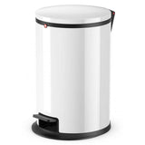 Hailo Hailo 0517-030 Pure M Pedal Bin 12l Weiß