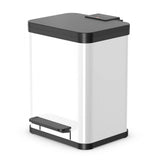 Hailo Hailo 0619-230 öko plus m pedal bin 17l bela