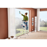 HAILO HAILO 8040-515 L80 Escalier ménage en aluminium Comfortline Aluminium 5 étapes