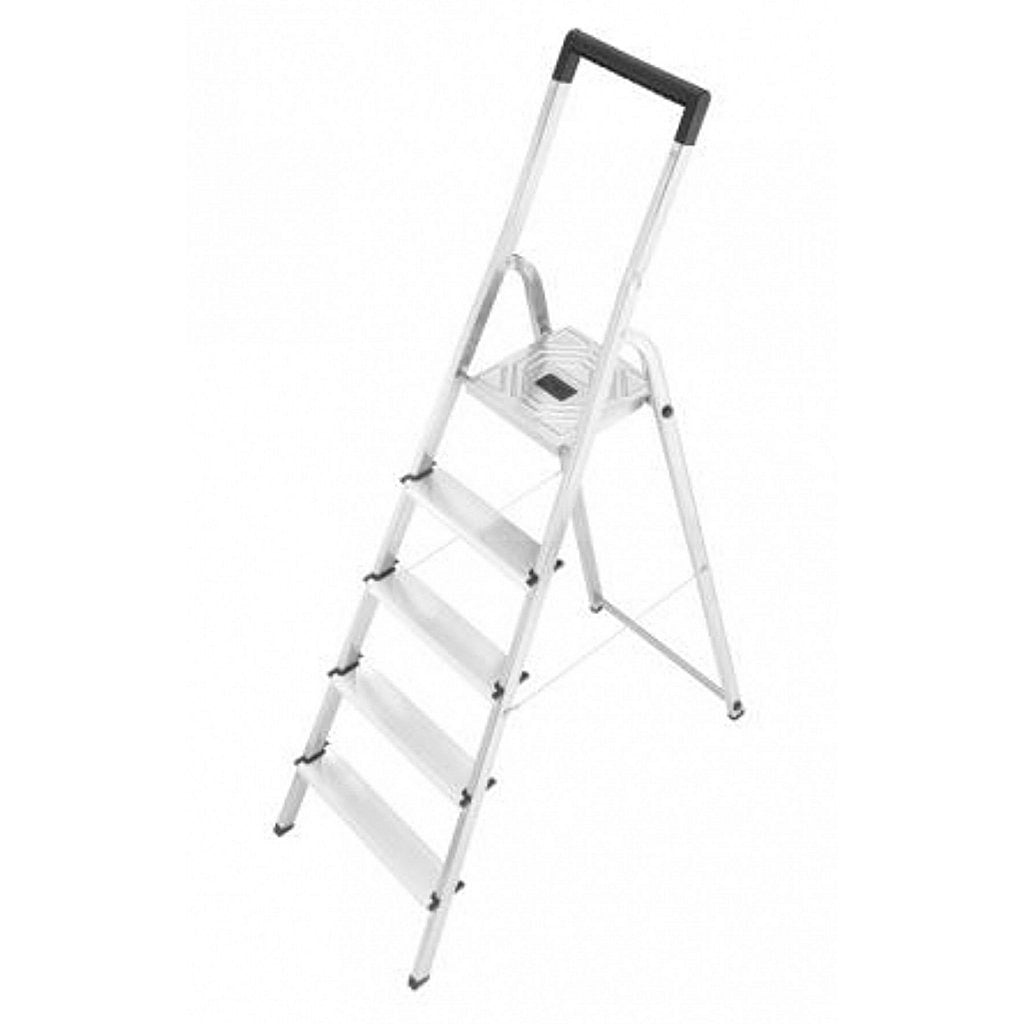 Hailo hailo l40 aluminum household staircase Klustrap 5 steps