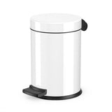 Hailo Hailo 0704-460 Solid S Pedal Bucket 4L White