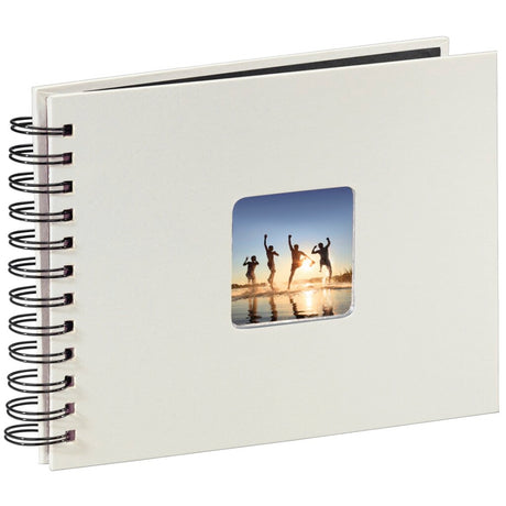 Hama spiraalalbum fine art, 24 x 17cm, 50 zwarte paginas