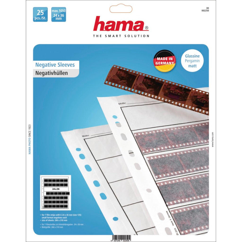 Hama negative sheets perg. 35mm 7x6 25piece