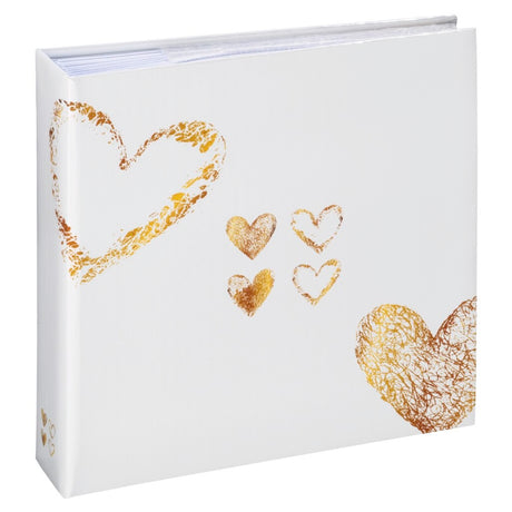 Hama memo-album lazise voor 200 foto #039;s van 10x15 cm goud