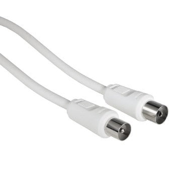 Hama Antenne Coax Cable 85 dB 3.0m White