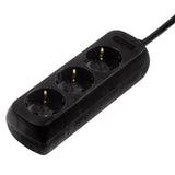 HAMA SOCKET 3 fois noir par 10 pièces