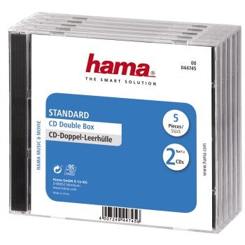 Hama CD Box Double 5 Anzug versiegelt