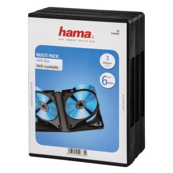 Hama dvd 6 box 3 pak