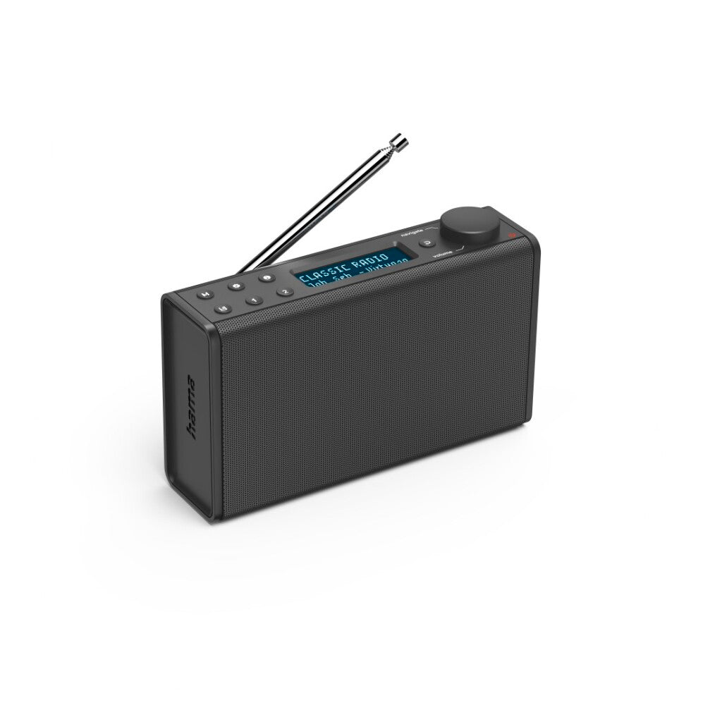 HAMA Digital Radio DR7USB FM DAB DAB + Travaille sur les batteries