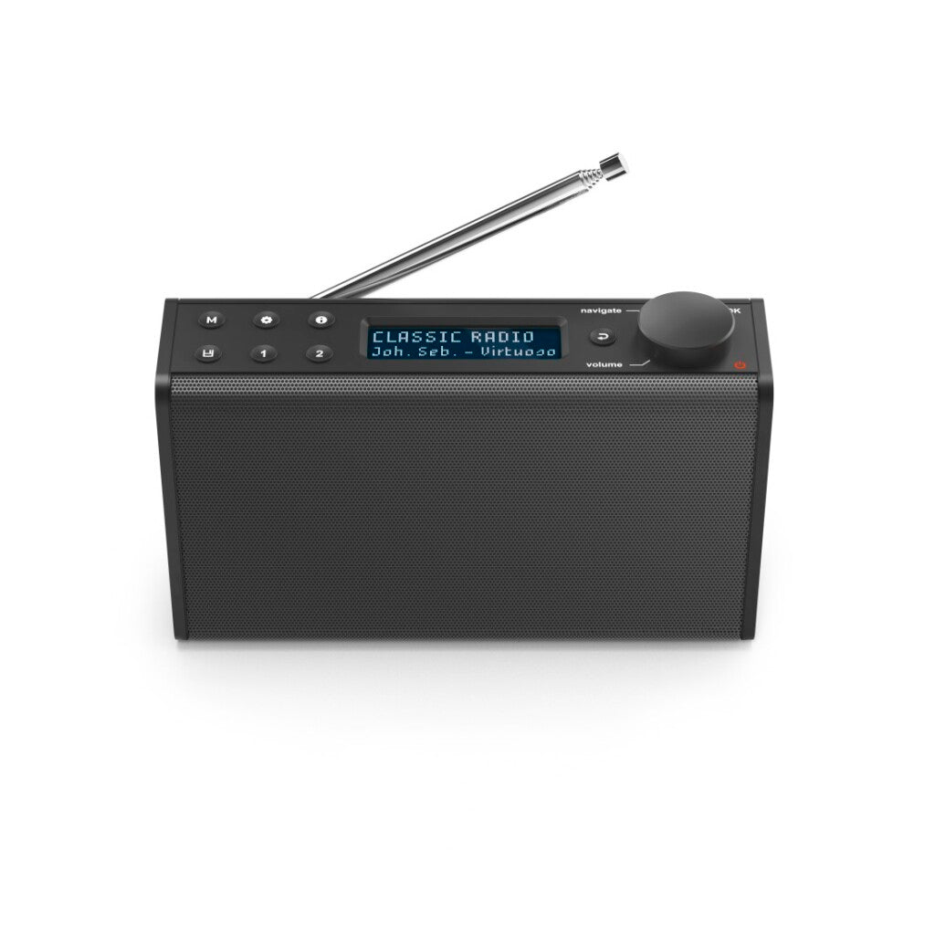 HAMA Digital Radio DR7USB FM DAB DAB + Travaille sur les batteries