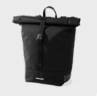 Borsa per rolltop singolo a prova urbana urbana 20L Black riciclato