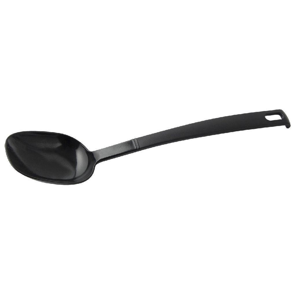 Fackelmann serveerlepel 30 cm zwart nylon