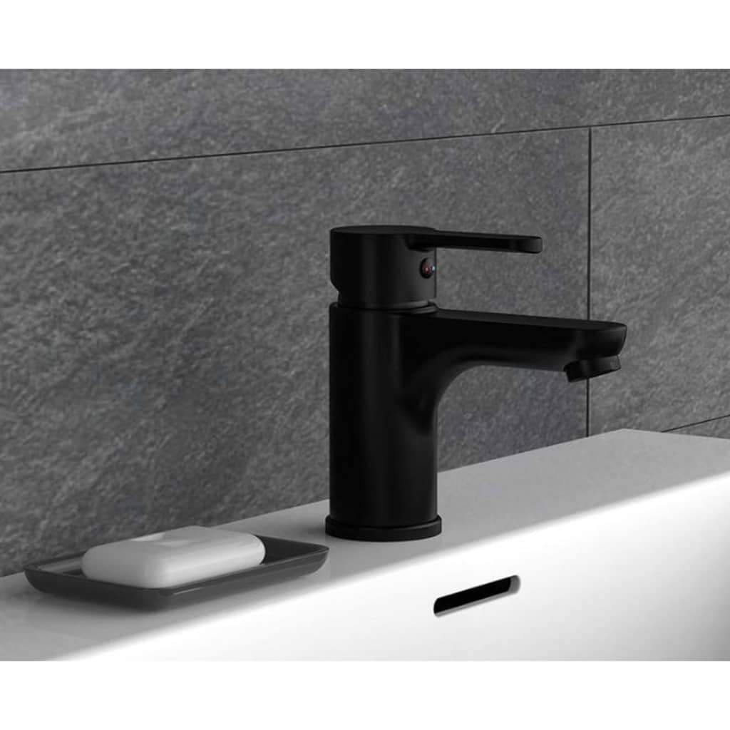 Schütte Schütte Washbasin mezclador Denver Matzwart