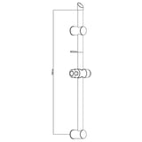 Schütte Schütte Duschpfahl Einstellbarer Signo Chrom