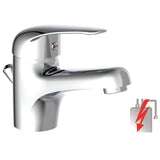 Schütte schütte lavabos de lavabo mixte magna basse pression chrome -colored