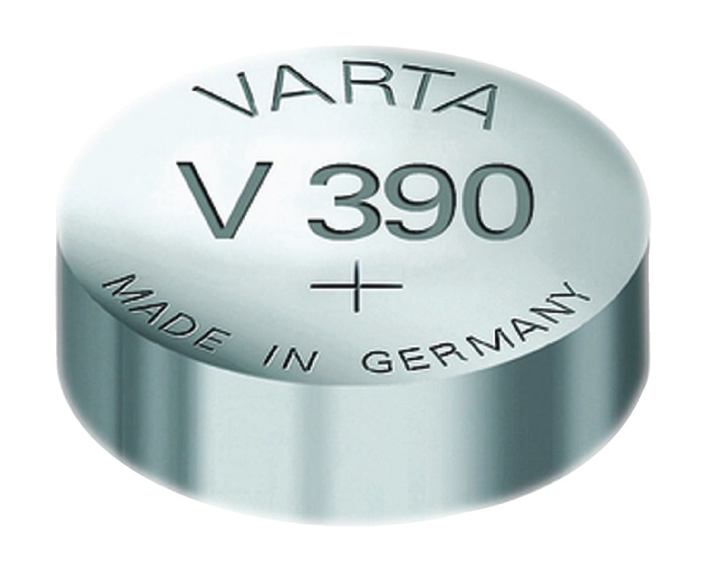 VARTA V390 Knäppchen Zell Batterie Sëlwer