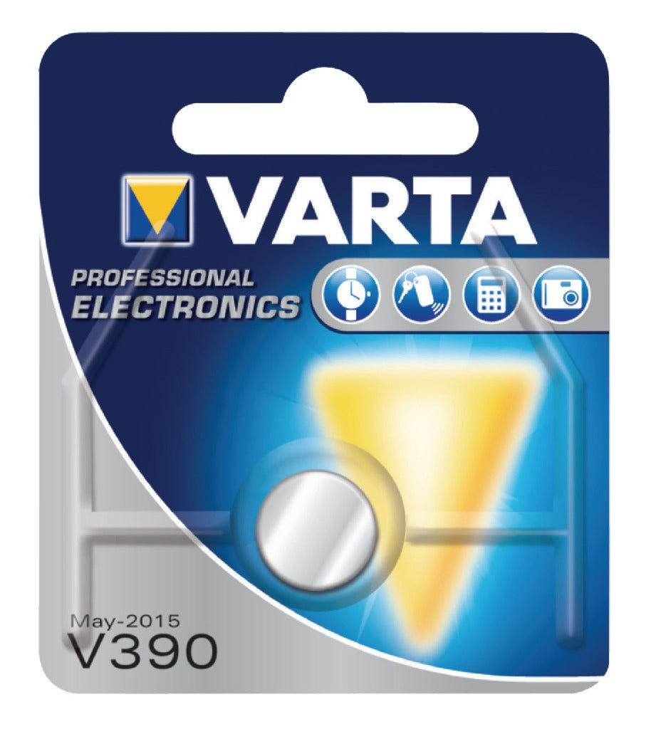 VARTA V390 Button Cell Battery Silver