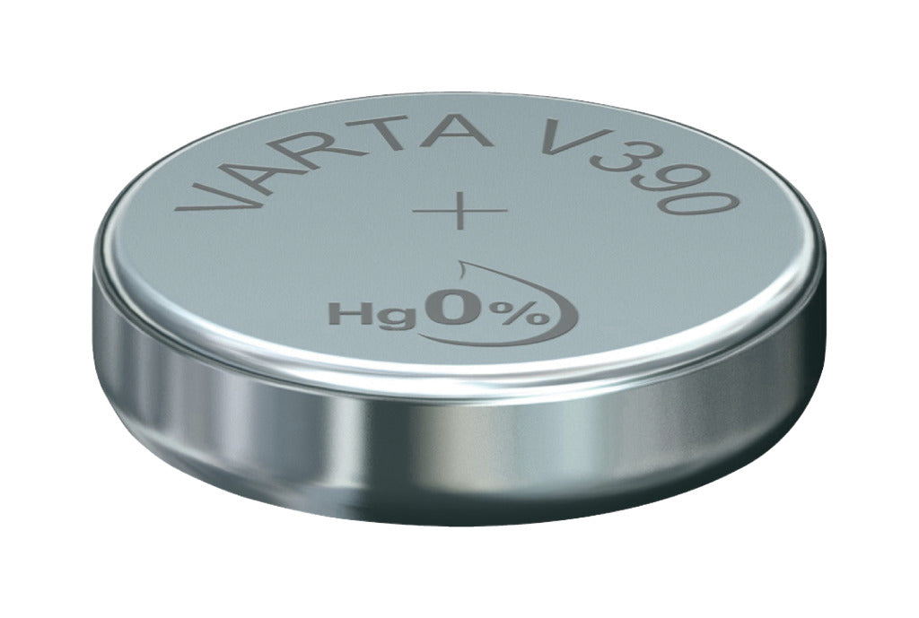 VARTA V390 Pulsante batteria cella argento