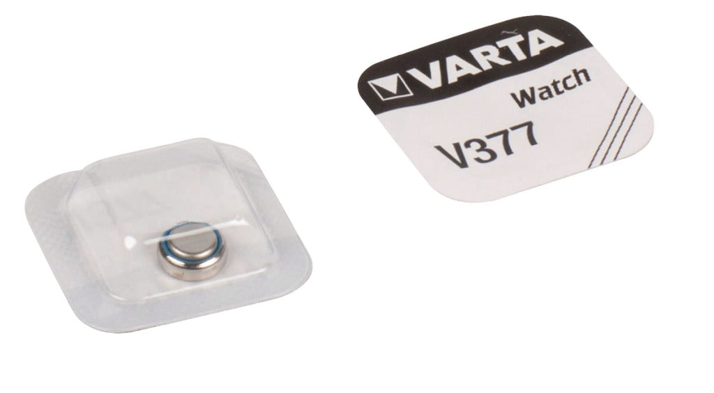 Varta V377 Knoop Cell Silver Silver