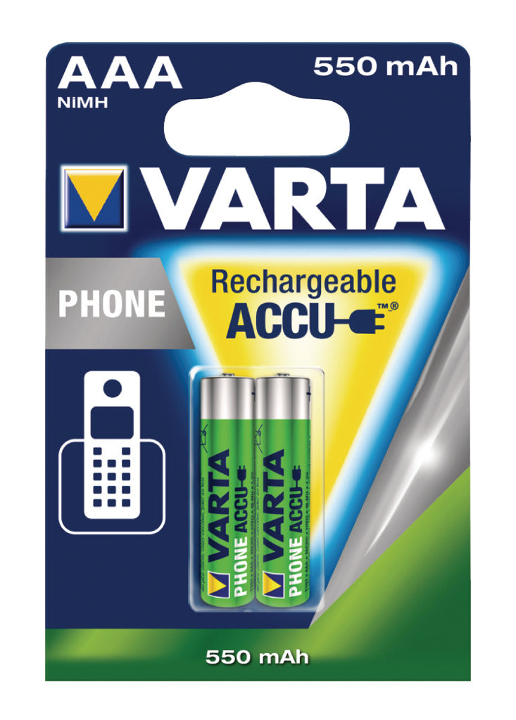 Varta Varta-58397 Telefonbatteri HR03 550 mAh 2