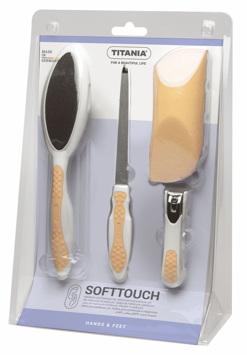 Titania manicure en pedicure set 4-delig