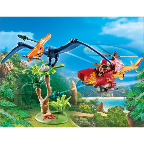 Playmobil 9430 The Explorers Helikopter met Pteranodon