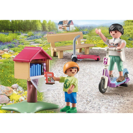 Playmobil my life boekenruil voor boekenwurmen - 71511