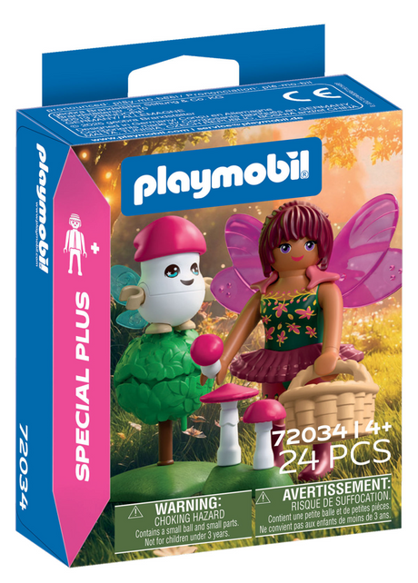 Playmobil specials fee met schattig hulpje - 72034