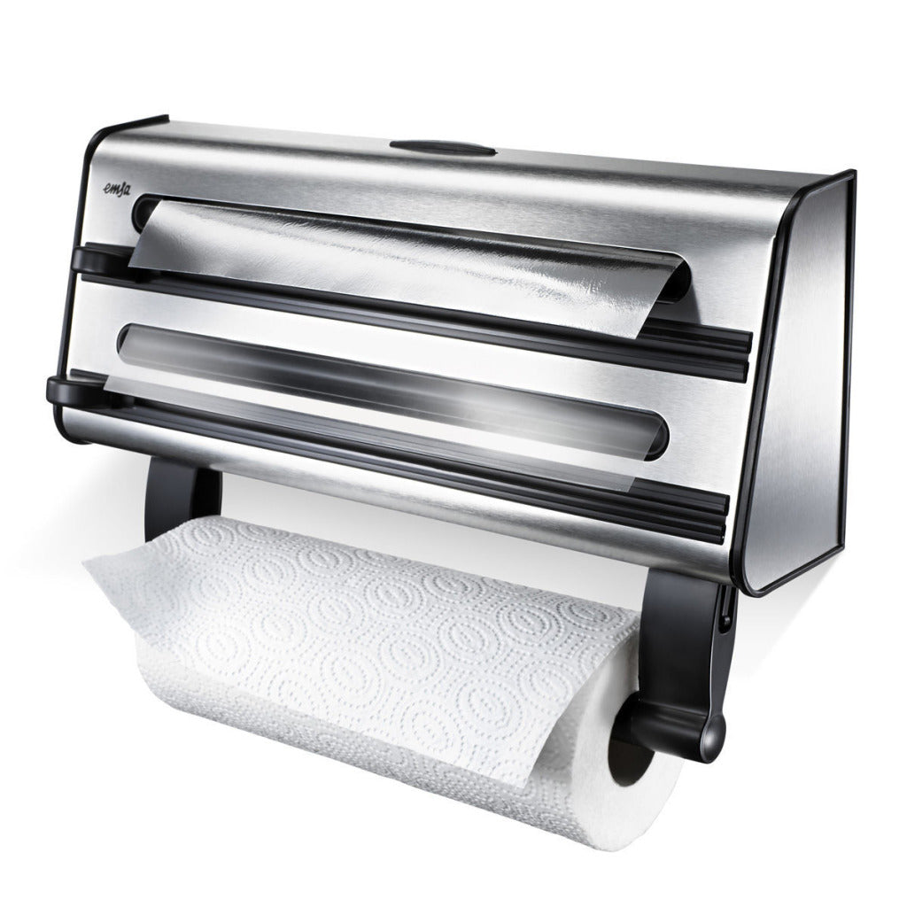 EMSA EMSA Contura Kitchen Roll Roller Acero inoxidable de 3 piezas