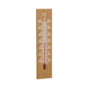 Tfa dostmann binnenthermometer 20cm eiken