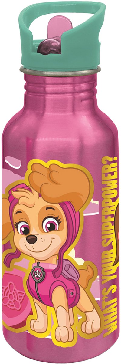Euromic paw girl dagelijks gebruik 545 ml aluminium meerkleurig