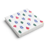 Boerenbont servetten pak a 20 stuks 33x33cm papier