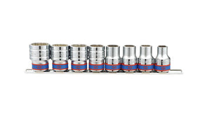 King tony socket set 1 2 8cz. kort 12k. 10, 12, 13, 14, 17, 19, 21, 22mm.