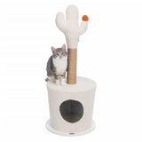 Trixie Trixie Cat Rangeing Post con Cactus 36x84 CM Cream -Colored