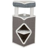 Trixie Trixie Cat Tower Arma Gris azul y blanco