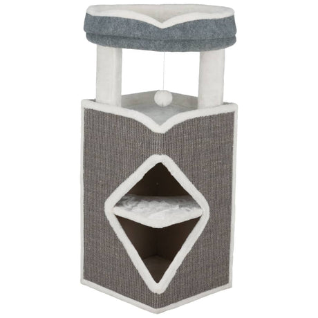 Trixie Trixie Cat Tower Arma Gris azul y blanco