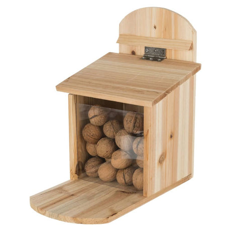 Trixie Trixie Squirrel Feed House 20x30x30 cm de madera de pino