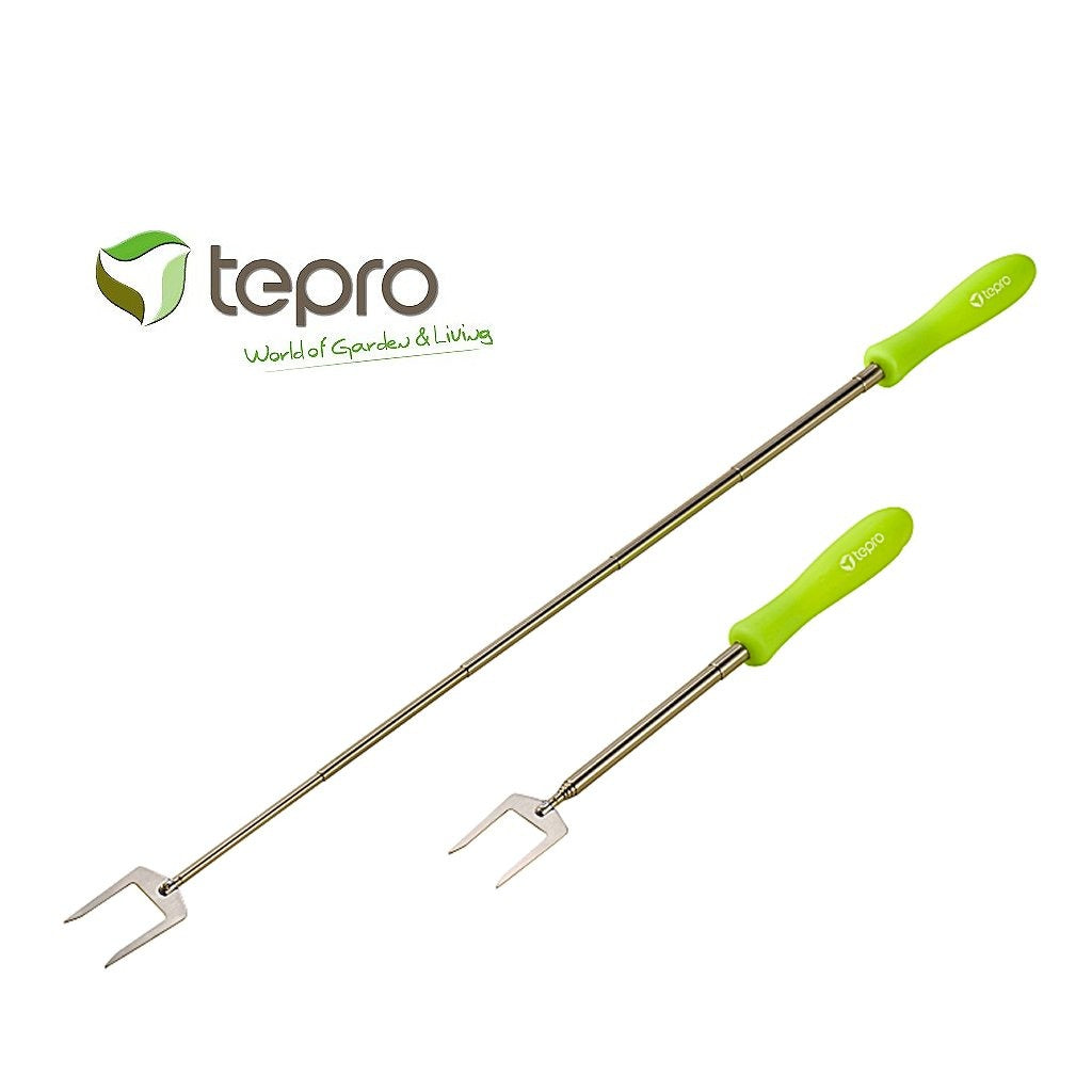 Tepro tepro 8237 2 barbecue telescoop spiezen 33-82cm groen