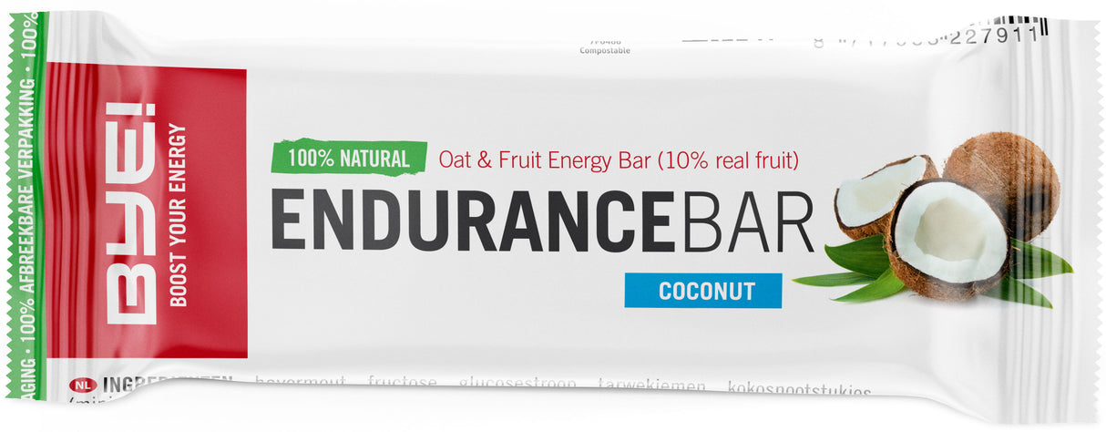 Hejdå! Endurance Bar Coconut 40 gram (låda med 30 stycken)