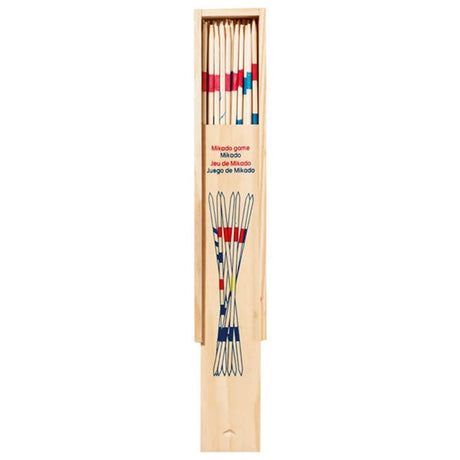 Mikado spel in houten kistje, klein. 18
