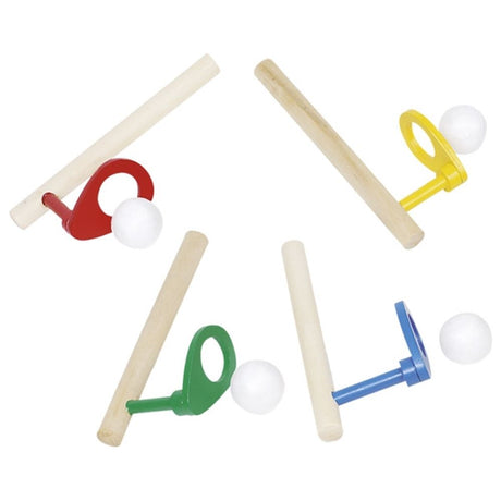 Goki zwevend balspel. 15 cm. 4 kleuren. 4+ | 12 stuks