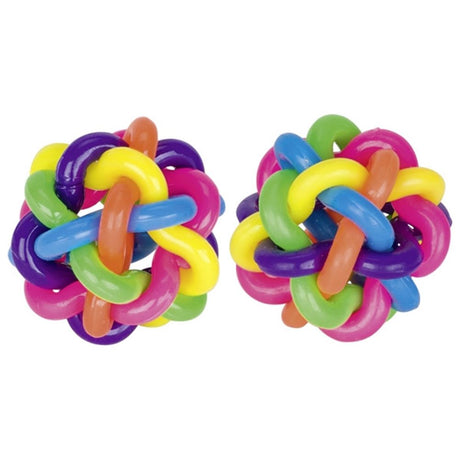 Regenboogballen, stuiterballen. 4 cm. 3+ | 24 stuks