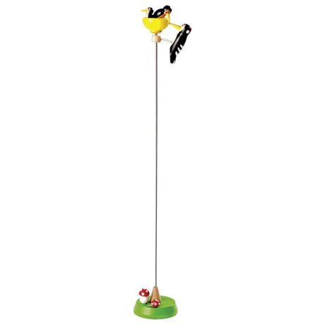 Tikkende specht met jongen. 42,5 cm. 3+