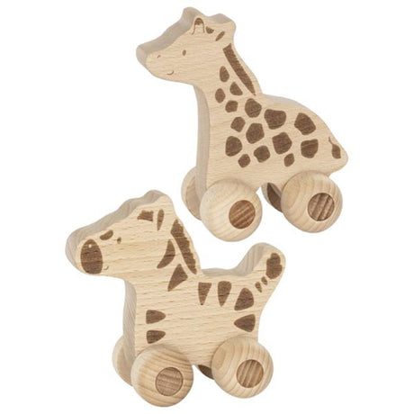 Duwdieren safari, 2 assorti. goki-natuur | 6 stuks