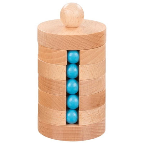 Puzzel bal toren. 13,5x7 cm. 6+