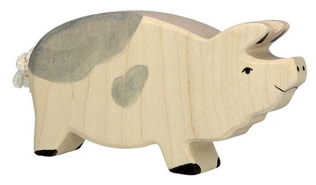 Holztiger mannetjes varken, gevlekt. 14