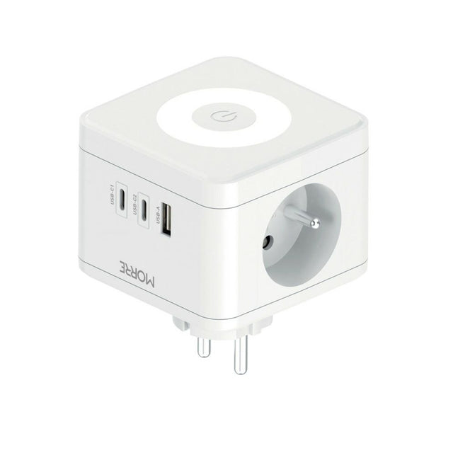 Morre enkelvertakking 2g,usb,2xusb-c +lamp