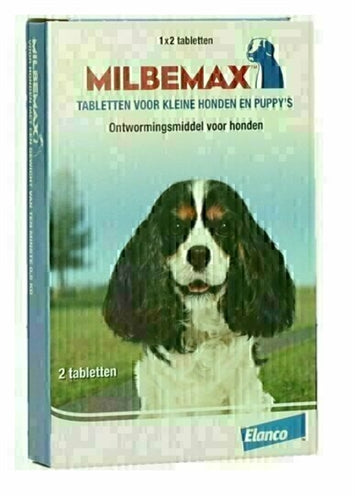 Tablet milbemax cucciolo worming cucciolo cognone