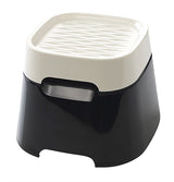 Savic Ergo Cube food bowl Creme Black