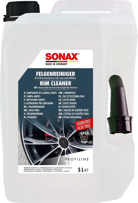 Sonax felgenreiniger plus rim cleaner plus 5l profiline